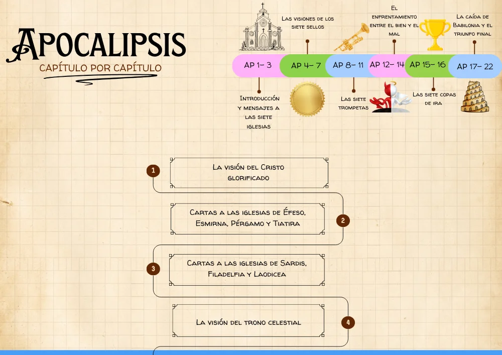 Recorrido capítulo por capítulo de Apocalipsis, primera parte